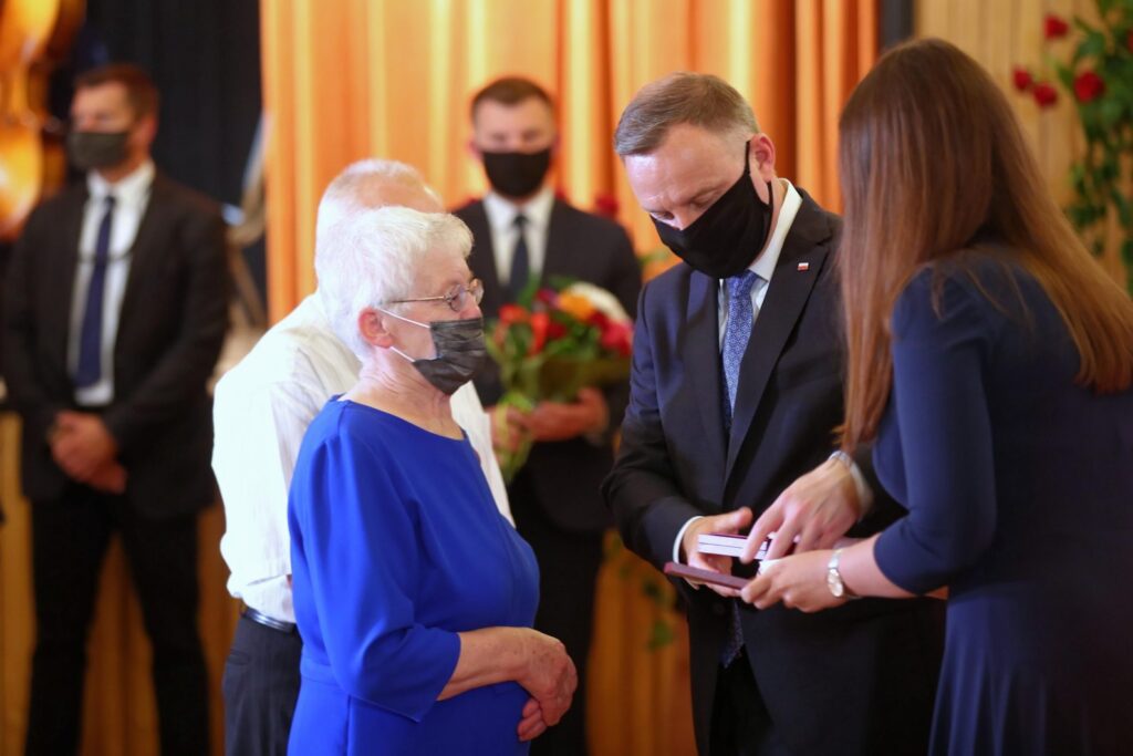 "Małżeństwo i jego trwanie są ważne dla państwa polskiego". Prezydent uhonorował małżeństwa Radio Zachód - Lubuskie