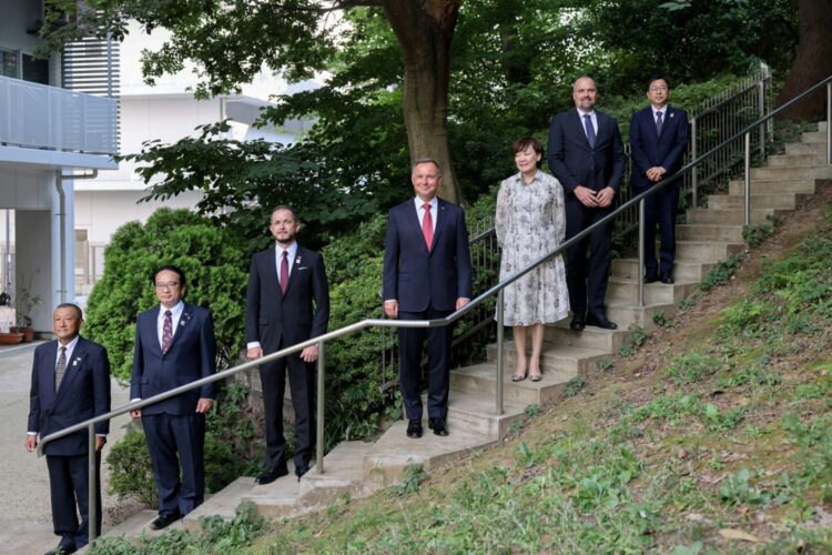 Prezydent Andrzej Duda rozpoczął wizytę w Japonii