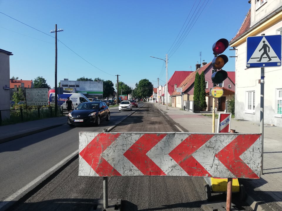 W Iłowej ruszył remont ulicy Żagańskiej Radio Zachód - Lubuskie