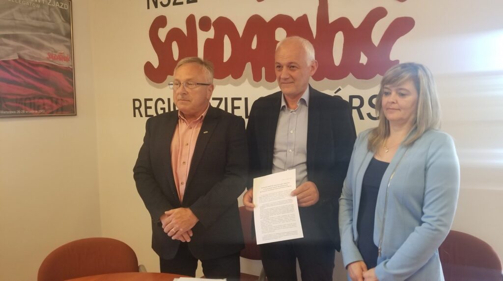Solidarność triumfuje i kończy spór z dyrekcją szpitala w Ciborzu Radio Zachód - Lubuskie