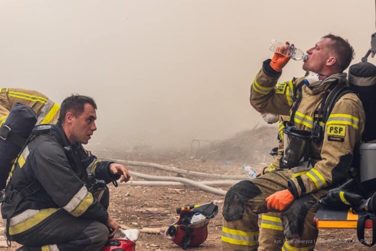 Polscy strażacy pozostaną w Grecji jeszcze przez 2 tygodnie 9 Fot. facebook.com/MorawieckiPL
