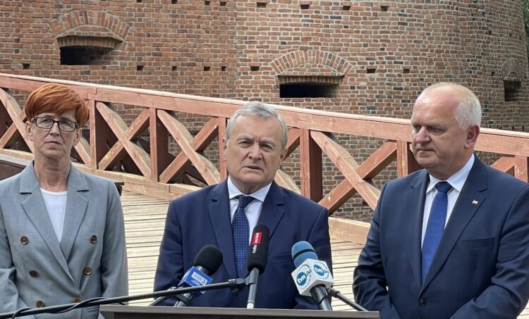konferencja wicepremiera P.Glińskiego