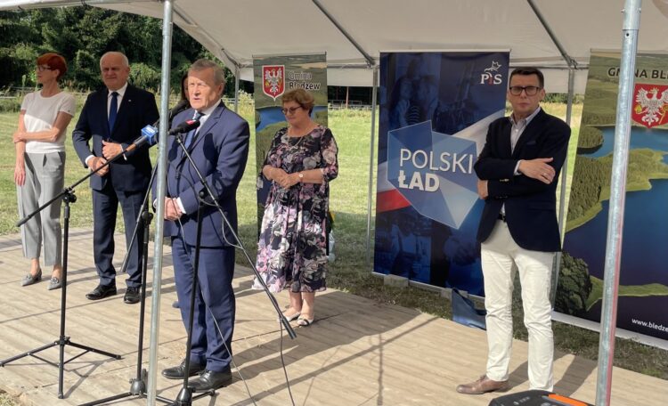 wicepremier Piotr Gliński w Bledzewie