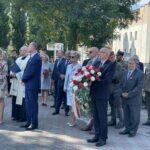 Towarzystwo ze sztandarem Radio Zachód - Lubuskie