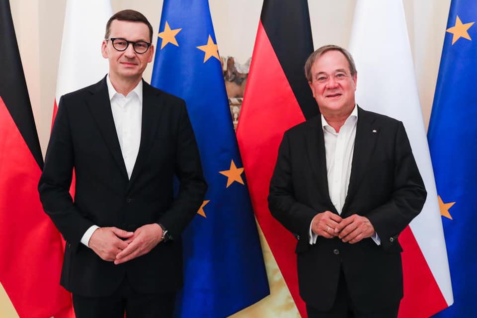 Premier spotkał się z kandydatem na kanclerza Niemiec Radio Zachód - Lubuskie
