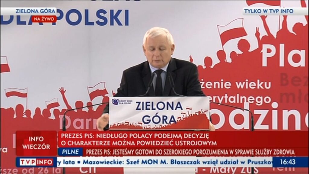 Kaczyński pisze do członków PiS ws. wyborów Radio Zachód - Lubuskie
