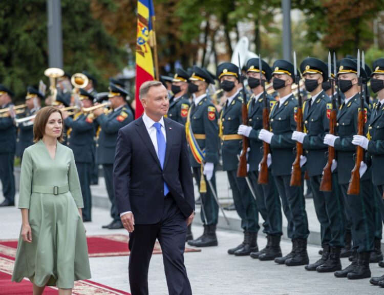 Prezydent Andrzej Duda rozpoczął dwudniową wizytę w Mołdawii