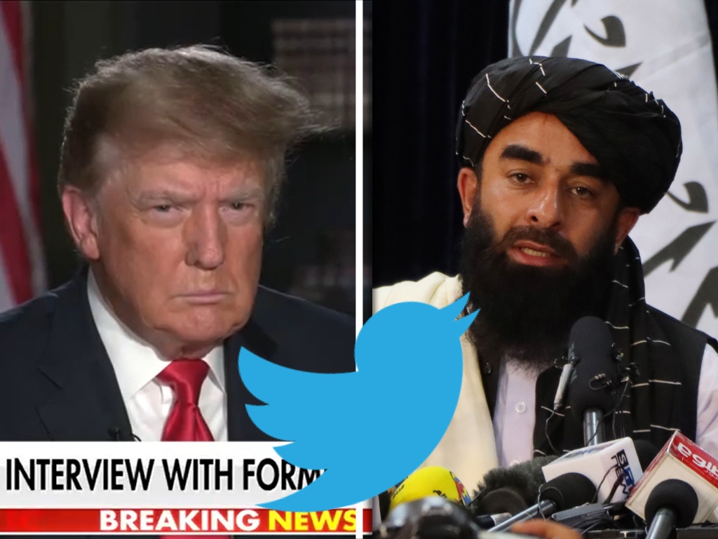 Talibowie mogą być na Twitterze, Trump - nie Radio Zachód - Lubuskie