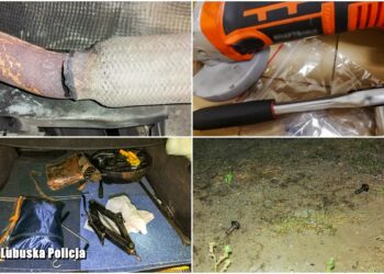 Próbował ukraść katalizator z ciężarówki. Został złapany na gorącym uczynku