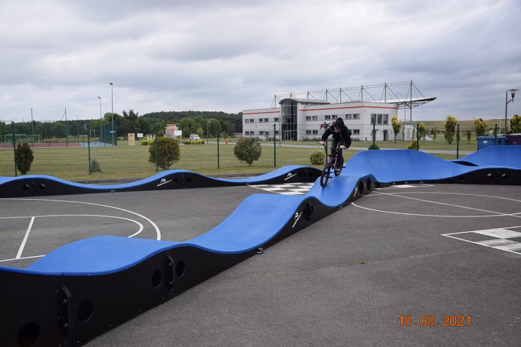 Pumptrack w Babimoście Radio Zachód - Lubuskie