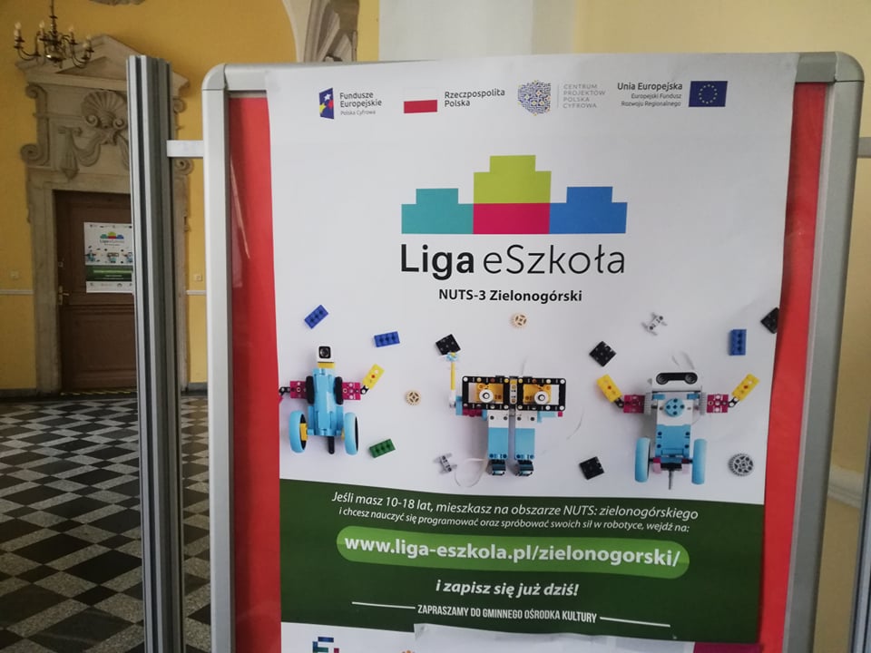 Liga e-Szkoła z żagańską biblioteką Radio Zachód - Lubuskie