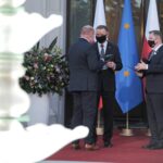 Prezydent podczas gali Pracodawca Przyjazny Pracownikom Radio Zachód - Lubuskie