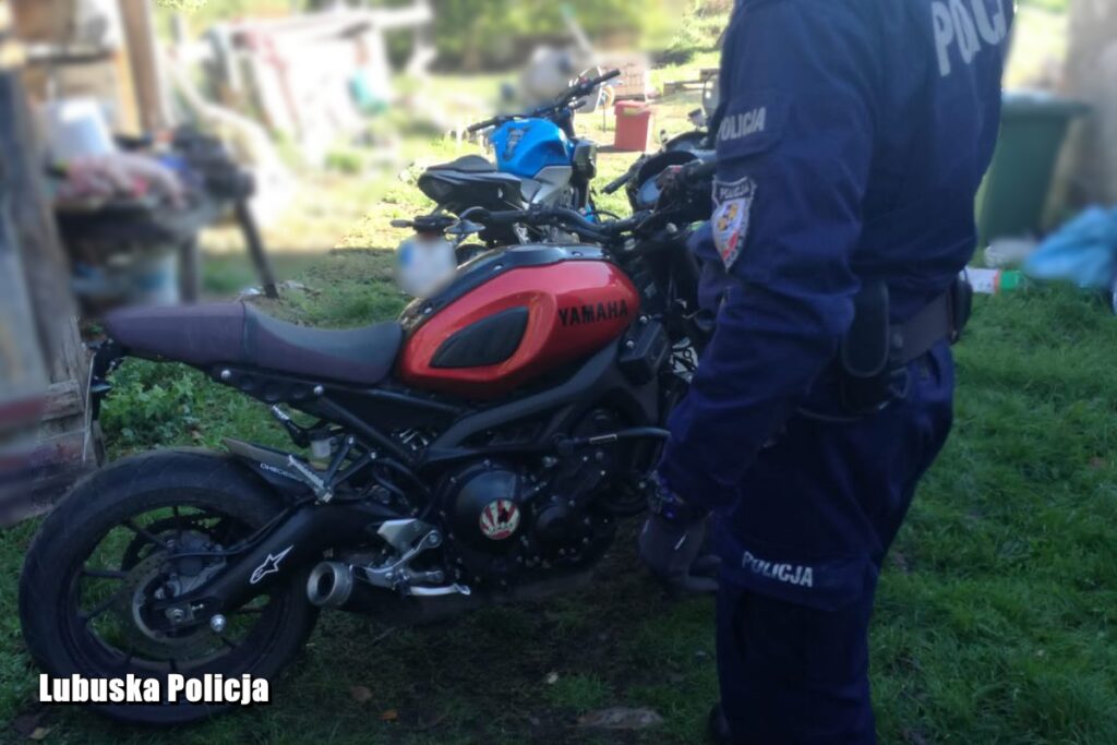 Policjanci odzyskali skradzione w Niemczech motocykle Radio Zachód - Lubuskie