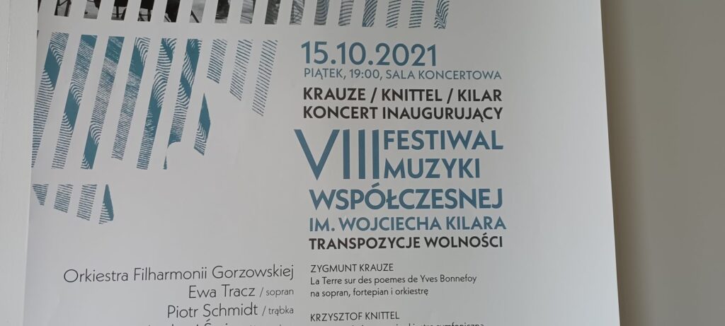 Rozpoczyna się VIII Festiwal Muzyki Współczesnej Radio Zachód - Lubuskie