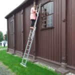 Mieszkańcy samodzielnie wyremontowali mur wokół kościoła Radio Zachód - Lubuskie