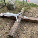 Profanacja krzyża w Zielonej Górze! Policja szuka sprawcy Radio Zachód - Lubuskie