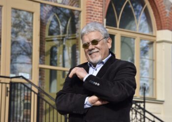 Stanisław Piniuta, twórca idei przejęcia zabytkowego szpitala św. Doroty i adaptacji kompleksu pod szkołę muzyczną.  Fot. Jan Mazur