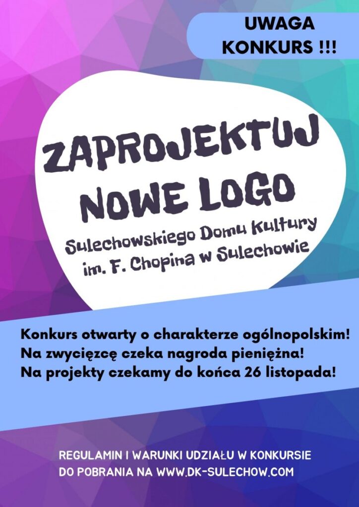 Zaprojektuj logo promujące Sulechowski Dom Kultury Radio Zachód - Lubuskie