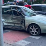 Wypadek w śródmieściu. Kobieta jest w szpitalu 11 Wypadek w śródmieściu. Kobieta jest w szpitalu