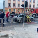 Wypadek w śródmieściu. Kobieta jest w szpitalu 13 Wypadek w śródmieściu. Kobieta jest w szpitalu Radio Zachód - Lubuskie