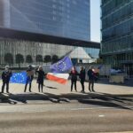 Lubuska „Solidarność” na protestach w Luksemburgu Radio Zachód - Lubuskie