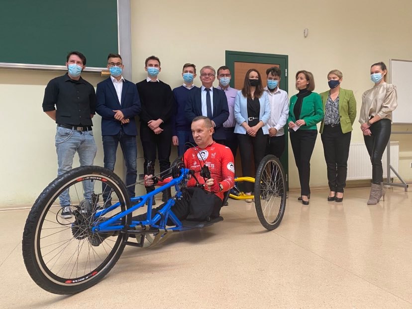Studenci UZ skonstruowali rower dla niepełnosprawnych! Radio Zachód - Lubuskie