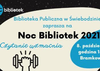 Noc bibliotek logo Świebodzin