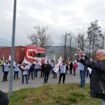 Protest w Świebodzinie 28 Protest w Świebodzinie Radio Zachód - Lubuskie