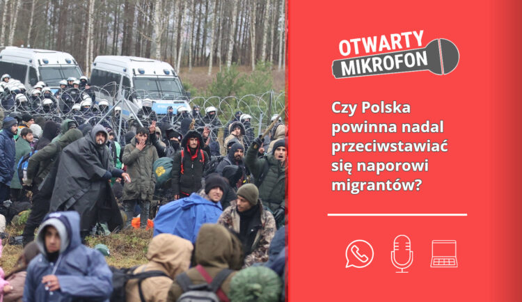 Czy Polska powinna nadal przeciwstawiać się naporowi migrantów?