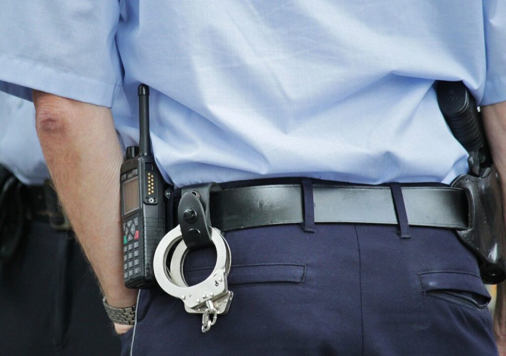 ukrywał się, policja