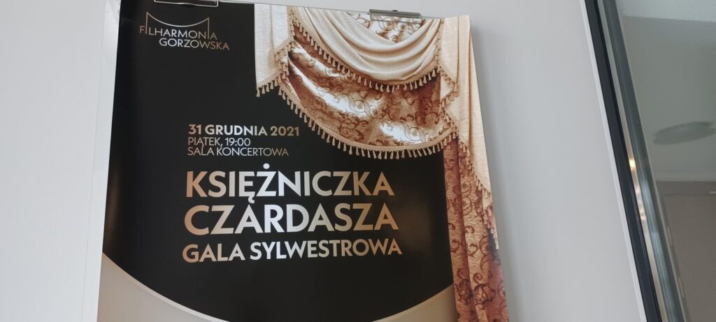 "Księżniczka czardasza” w Filharmonii Gorzowskiej Radio Zachód - Lubuskie