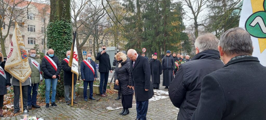 Zielona Góra uczciła 40 rocznicę wprowadzenia stanu wojennego w Polsce 27 Zielona Góra uczciła 40 rocznicę wprowadzenia stanu wojennego w Polsce Radio Zachód - Lubuskie
