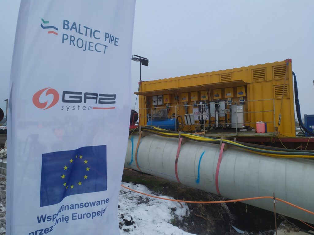 Budowa gazociągu Baltic Pipe w Ciecierzycach Radio Zachód - Lubuskie