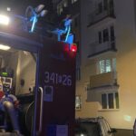 Pożar w wieżowcu przy ul. Ptasiej. Jedna osoba ranna! [ZDJĘCIA] Radio Zachód - Lubuskie