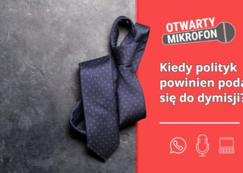 Kiedy polityk powinien podać się do dymisji?