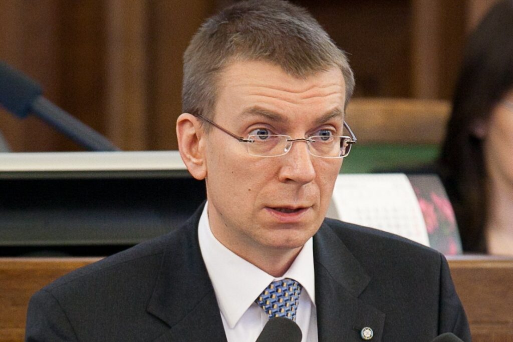 Łotwa wzywa NATO do zwiększenia swoich sił na wschodniej flance Edgars Rinkevičs