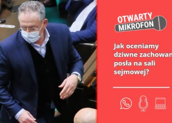 dziwne zachowanie posła