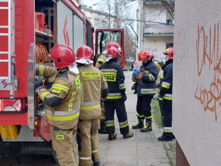 Pożar mieszkania przy ulicy Sikorskiego w Gorzowie Radio Zachód - Lubuskie