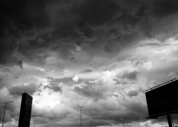 ciemne chmury fot. M.Nabel-Dybaś
