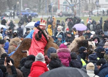 Orszak Trzech Króli w Warszawie. Fot. PAP/Tomasz Gzell