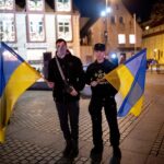 Zielonogórzanie za Ukrainą (galeria zdjęć) 12 Zielonogórzanie za Ukrainą (galeria zdjęć) Radio Zachód - Lubuskie