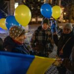 Zielonogórzanie za Ukrainą (galeria zdjęć) 13 Zielonogórzanie za Ukrainą (galeria zdjęć) Radio Zachód - Lubuskie