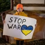 Zielonogórzanie za Ukrainą (galeria zdjęć) 17 Zielonogórzanie za Ukrainą (galeria zdjęć) Radio Zachód - Lubuskie