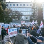 Manifestacja "MEDYK ZOSTAJE" w Zielonej Górze [DUŻO ZDJĘĆ] Radio Zachód - Lubuskie