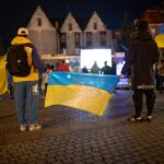 Zielonogórzanie za Ukrainą (galeria zdjęć) 19 Zielonogórzanie za Ukrainą (galeria zdjęć) Radio Zachód - Lubuskie