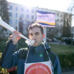 Manifestacja "MEDYK ZOSTAJE" w Zielonej Górze [DUŻO ZDJĘĆ] Radio Zachód - Lubuskie