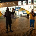 Zielonogórzanie za Ukrainą (galeria zdjęć) 20 Zielonogórzanie za Ukrainą (galeria zdjęć) Radio Zachód - Lubuskie