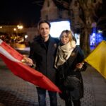 Zielonogórzanie za Ukrainą (galeria zdjęć) 22 Zielonogórzanie za Ukrainą (galeria zdjęć) Radio Zachód - Lubuskie