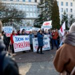 Manifestacja "MEDYK ZOSTAJE" w Zielonej Górze [DUŻO ZDJĘĆ] Radio Zachód - Lubuskie