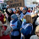 Manifestacja "MEDYK ZOSTAJE" w Zielonej Górze [DUŻO ZDJĘĆ] Radio Zachód - Lubuskie